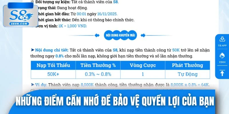 Những điểm cần nhớ để bảo vệ quyền lợi của bạn